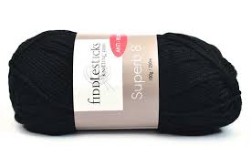 fiddlesticks superb 8 ply black