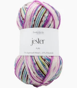 fiddlesticks jester Pink aqua